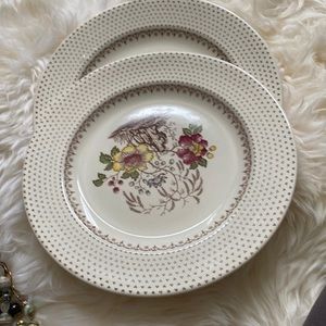 Royal China Chippendale 10" Diameter Dinner Plate-set of 2